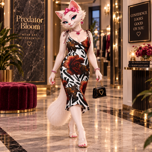 Predator Bloom Slip Dress