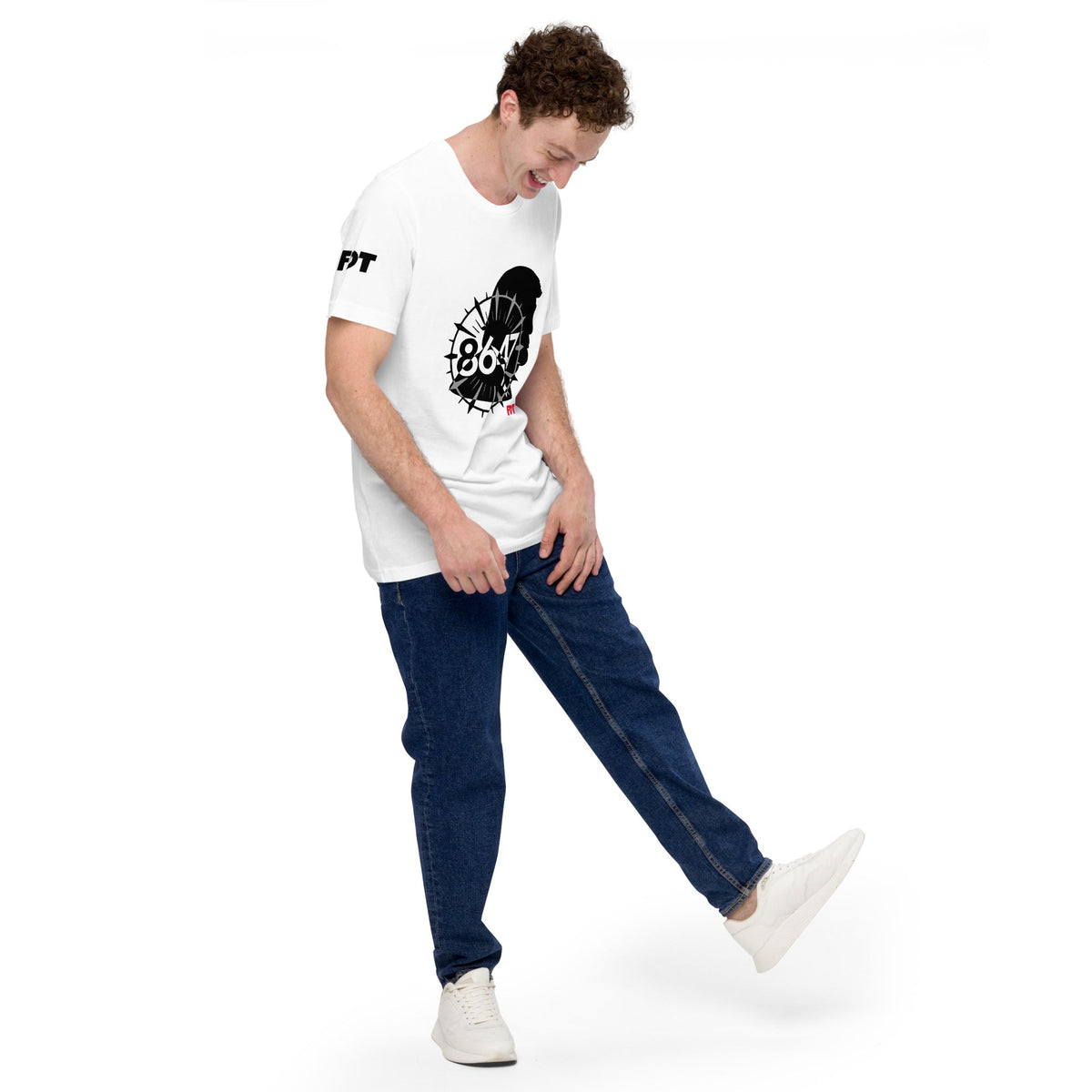 8647 FDT statement tee, right-front product view