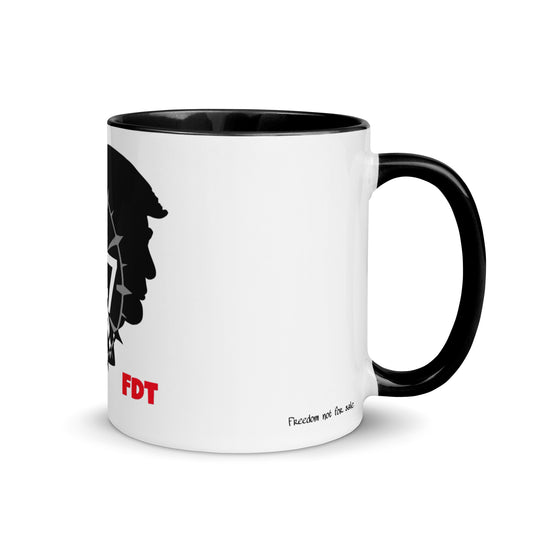 8647 FDT 11 oz color-interior ceramic mug by Honest Hustle World, right view