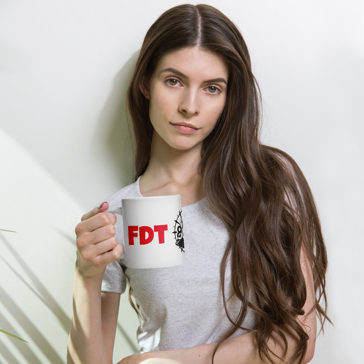 8647 FDT 20 oz ceramic mug by Honest Hustle World, product view